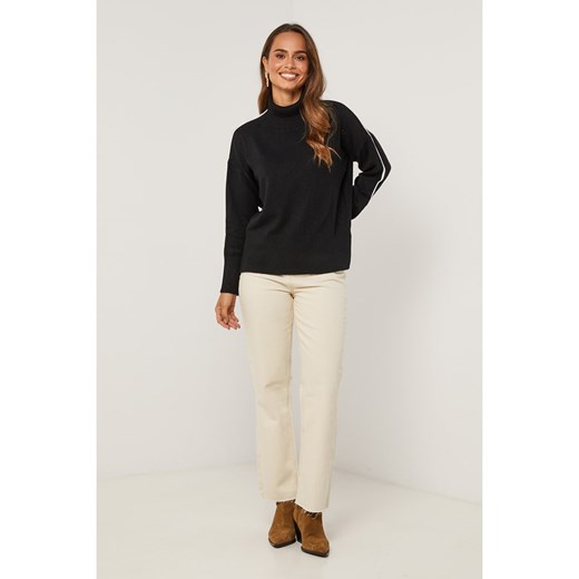 Soft Cashmere Golf w kolorze czarnym ze sklepu Limango Polska w kategorii Swetry damskie - zdjęcie 187712244