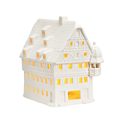 G. Wurm Świecznik &quot;House&quot; w kolorze białym - 13 x 18 x 18 cm ze sklepu Limango Polska w kategorii Świeczniki - zdjęcie 187712924