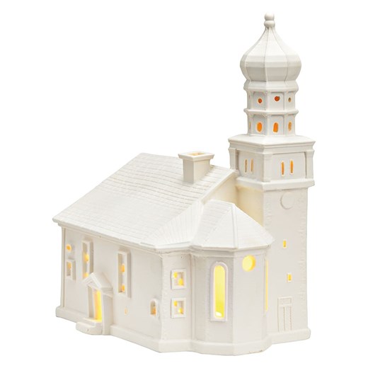 G. Wurm Świecznik &quot;House&quot; w kolorze białym - 16 x 24 x 19 cm ze sklepu Limango Polska w kategorii Świeczniki - zdjęcie 187712930