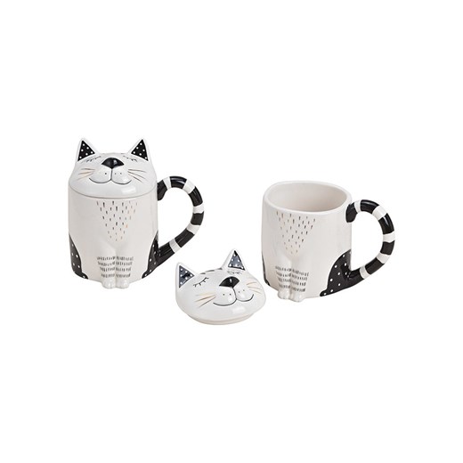 G. Wurm Kubek w kolorze białym do herbaty - wys. 10 x Ø 14 cm ze sklepu Limango Polska w kategorii Dzbanki i zaparzacze - zdjęcie 187712931