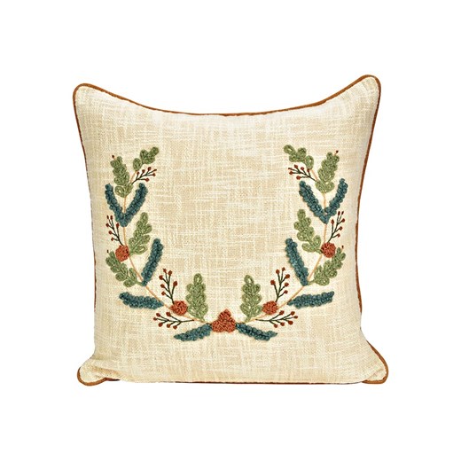 G. Wurm Poszewka &quot;Christmas Tree&quot; w kolorze beżowym na poduszkę - 45 x 45 cm ze sklepu Limango Polska w kategorii Poduszki dekoracyjne - zdjęcie 187712932