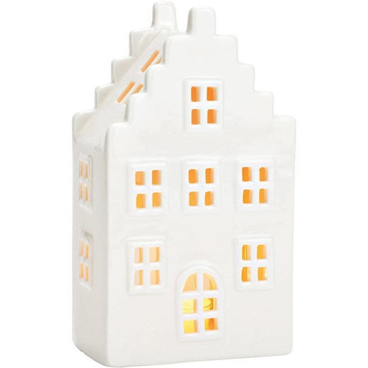 G. Wurm Świecznik w kolorze białym - 10 x 18 x 6 cm ze sklepu Limango Polska w kategorii Świeczniki - zdjęcie 187712953