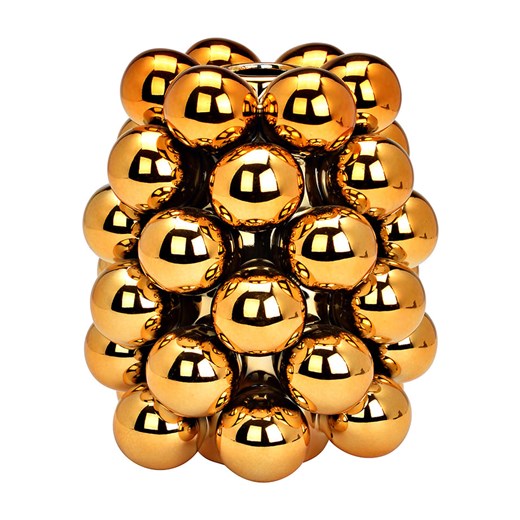 G. Wurm Wazon &quot;Bubble&quot; w kolorze złotym - wys. 17 x Ø 14 cm ze sklepu Limango Polska w kategorii Wazony - zdjęcie 187713001