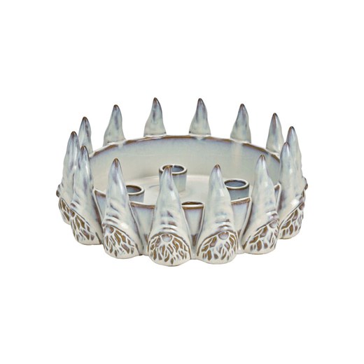 G. Wurm Świecznik w kolorze białym - wys. 10 x Ø 27 cm ze sklepu Limango Polska w kategorii Świeczniki - zdjęcie 187713042