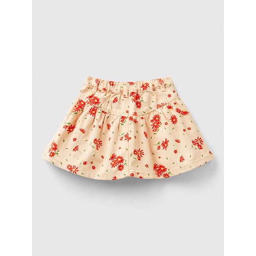 Benetton Spódnica w kolorze beżowym ze sklepu Limango Polska w kategorii Spódnice dziewczęce - zdjęcie 187713542