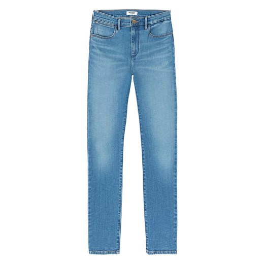 Wrangler Dżinsy - Skinny fit - w kolorze niebieskim ze sklepu Limango Polska w kategorii Jeansy damskie - zdjęcie 187713960