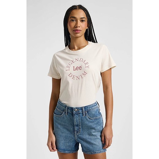 Lee Koszulka w kolorze kremowym ze sklepu Limango Polska w kategorii Bluzki damskie - zdjęcie 187714011