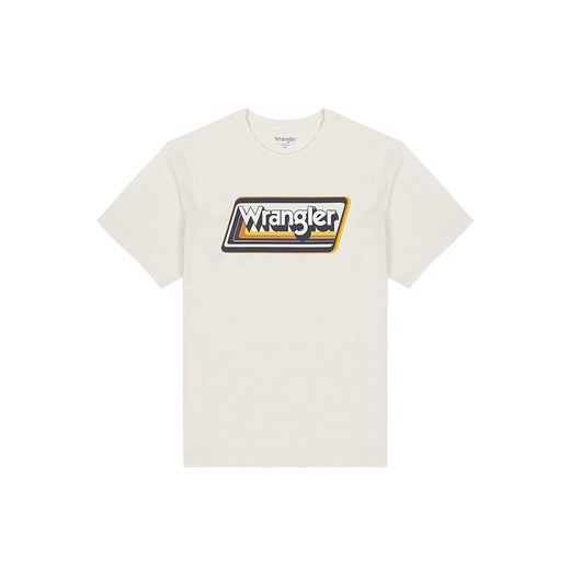 Wrangler Koszulka w kolorze kremowym ze sklepu Limango Polska w kategorii T-shirty męskie - zdjęcie 187714080