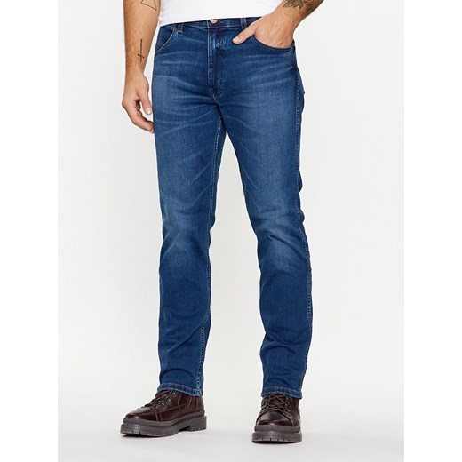 Wrangler Dżinsy &quot;Greensboro&quot; - Slim fit - w kolorze granatowym ze sklepu Limango Polska w kategorii Jeansy męskie - zdjęcie 187714092
