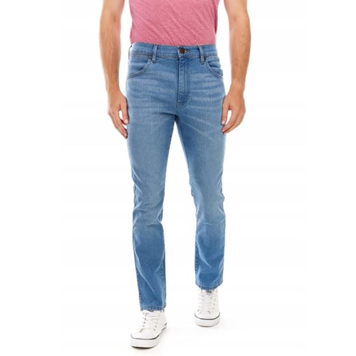 Wrangler Dżinsy - Regular fit - w kolorze błękitnym ze sklepu Limango Polska w kategorii Jeansy męskie - zdjęcie 187714230