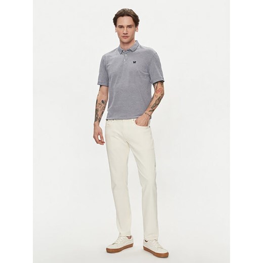 Wrangler Koszulka polo w kolorze szarym ze sklepu Limango Polska w kategorii T-shirty męskie - zdjęcie 187714280