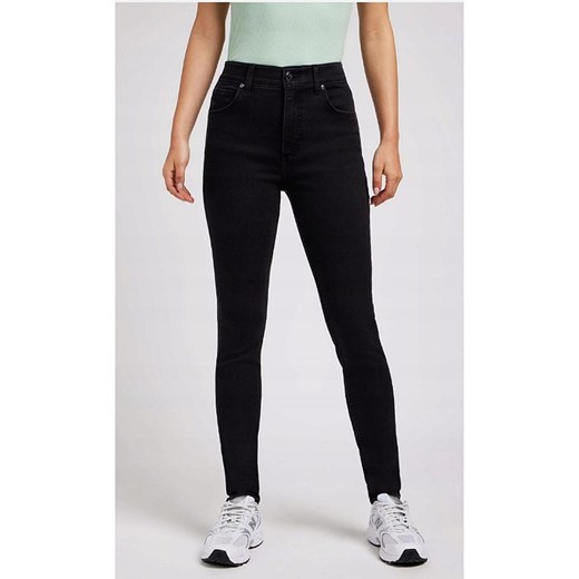 Lee Dżinsy - Slim fit - w kolorze czarnym ze sklepu Limango Polska w kategorii Jeansy damskie - zdjęcie 187714320