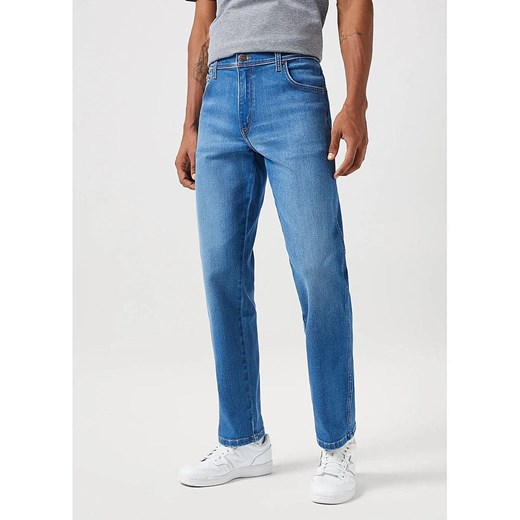 Wrangler Dżinsy - Regular fit - w kolorze niebieskim ze sklepu Limango Polska w kategorii Jeansy męskie - zdjęcie 187714351