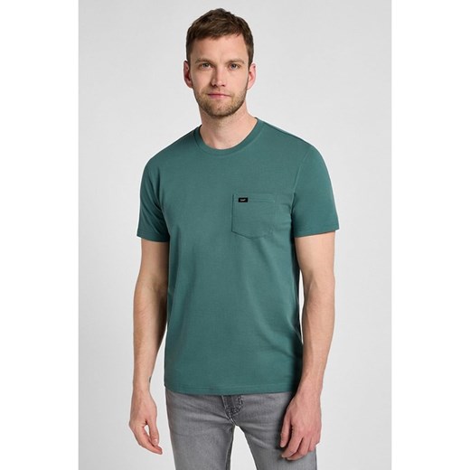Lee Koszulka w kolorze zielonym ze sklepu Limango Polska w kategorii T-shirty męskie - zdjęcie 187714430