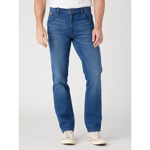 Wrangler Dżinsy &quot;Texas Aries&quot; - Regular fit - w kolorze niebieskim ze sklepu Limango Polska w kategorii Jeansy męskie - zdjęcie 187714851