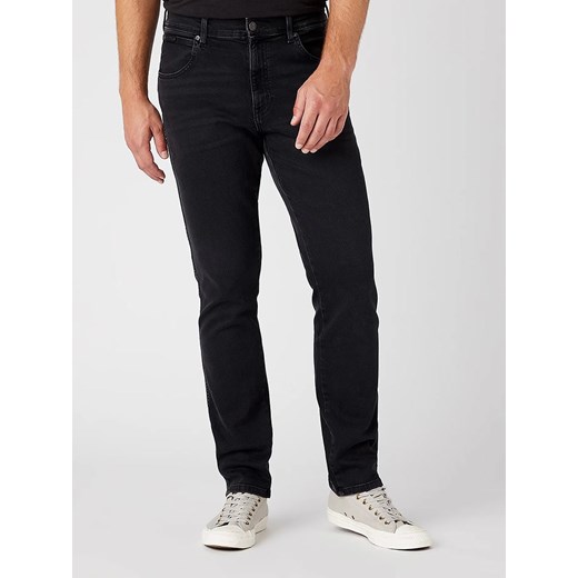 Wrangler Dżinsy - Regular fit - w kolorze czarnym ze sklepu Limango Polska w kategorii Jeansy męskie - zdjęcie 187714892