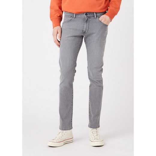 Wrangler Dżinsy &quot;Bryson The Wind&quot; - Skinny fit - w kolorze szarym ze sklepu Limango Polska w kategorii Jeansy męskie - zdjęcie 187714913