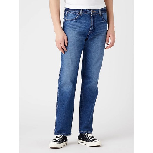 Wrangler Dżinsy &quot;Frontier Cowboy&quot; - Regular fit - w kolorze niebieskim ze sklepu Limango Polska w kategorii Jeansy męskie - zdjęcie 187714973