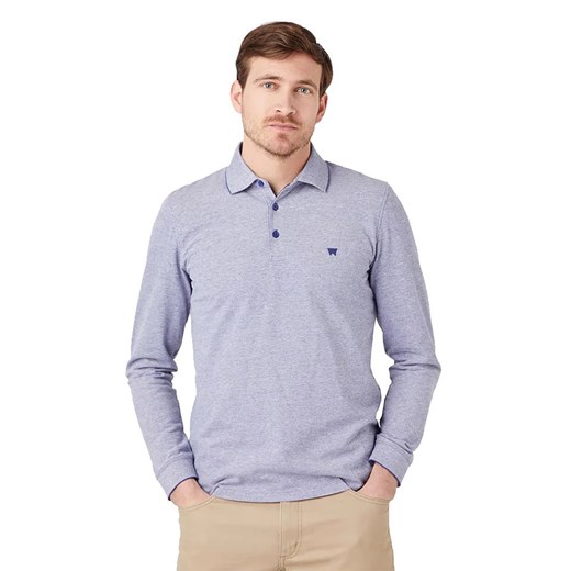 Wrangler Koszulka polo w kolorze lawendowym ze sklepu Limango Polska w kategorii T-shirty męskie - zdjęcie 187715220