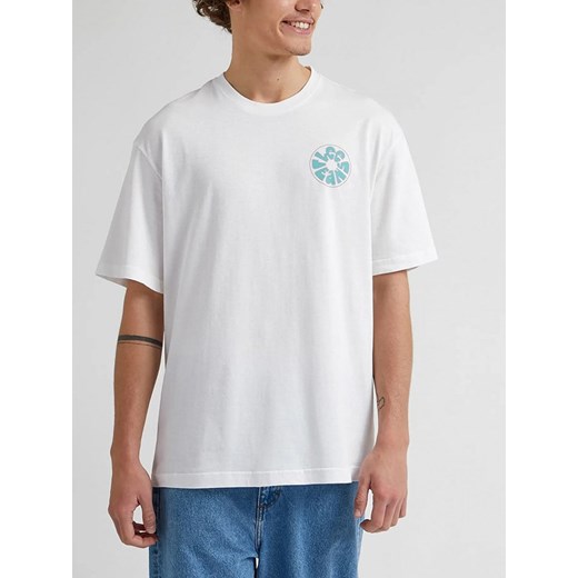 Lee Koszulka w kolorze białym ze sklepu Limango Polska w kategorii T-shirty męskie - zdjęcie 187715251