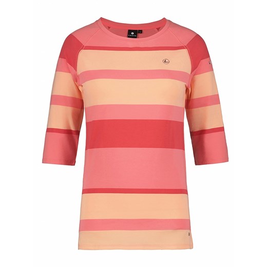 LUHTA Koszulka funkcyjna &quot;Hadli&quot; w kolorze pomarańczowo-czerwonym ze sklepu Limango Polska w kategorii Bluzki damskie - zdjęcie 187715754