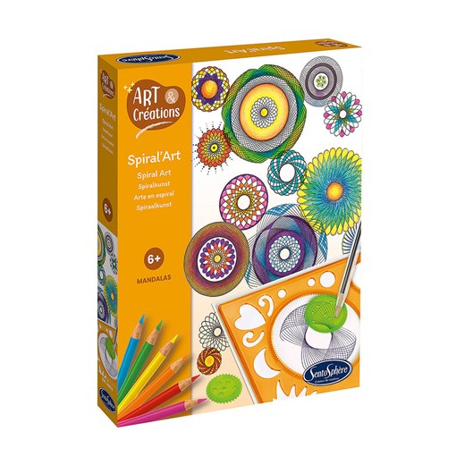 SentoSphere Zestaw do malowania &quot;Spiral&apos;Art&quot; - 6+ ze sklepu Limango Polska w kategorii Zabawki - zdjęcie 187716143