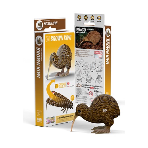 Eugy Zestaw do majsterkowania 3D &quot;Kiwi&quot; - 6+ ze sklepu Limango Polska w kategorii Zabawki - zdjęcie 187716392