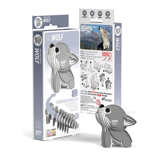 Eugy Zestaw do majsterkowania 3D &quot;Wolf&quot; - 6+ ze sklepu Limango Polska w kategorii Zabawki - zdjęcie 187716510