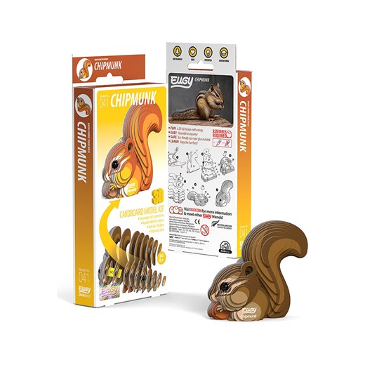 Eugy Zestaw do majsterkowania 3D &quot;Squirrel&quot; - 6+ ze sklepu Limango Polska w kategorii Zabawki - zdjęcie 187716514