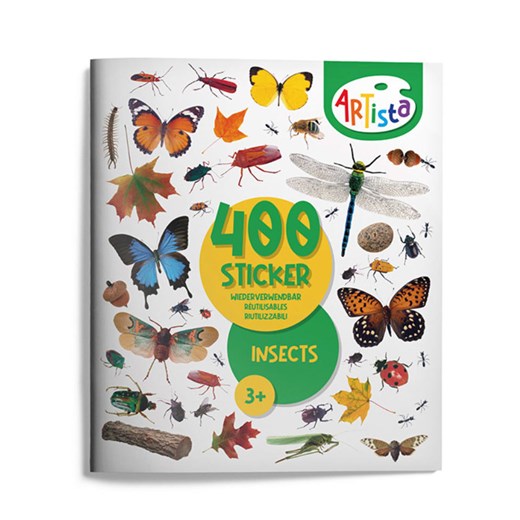 Artista Książeczka z naklejkami &quot;Insects&quot; - 3+ ze sklepu Limango Polska w kategorii Zabawki - zdjęcie 187716631