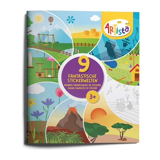 Artista Książeczka z naklejkami - 3+ ze sklepu Limango Polska w kategorii Zabawki - zdjęcie 187716633