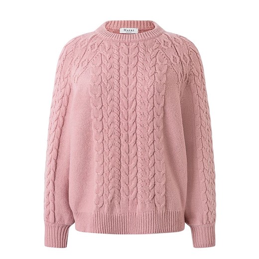 Maerz Muenchen Wełniany sweter w kolorze jasnoróżowym ze sklepu Limango Polska w kategorii Swetry damskie - zdjęcie 187717173
