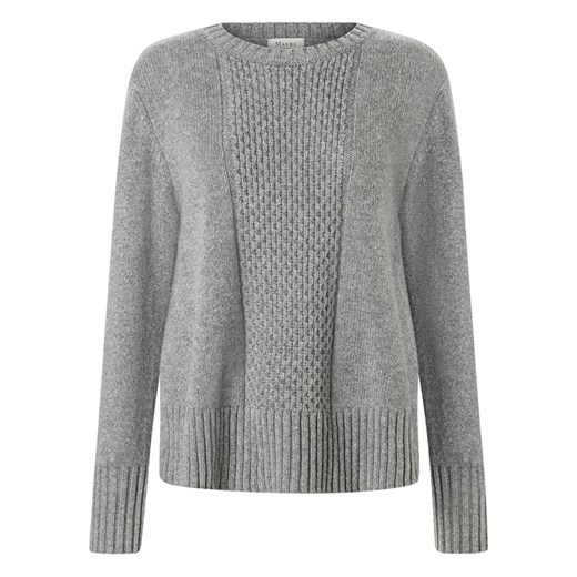 Maerz Muenchen Wełniany sweter w kolorze szarym ze sklepu Limango Polska w kategorii Swetry damskie - zdjęcie 187717221