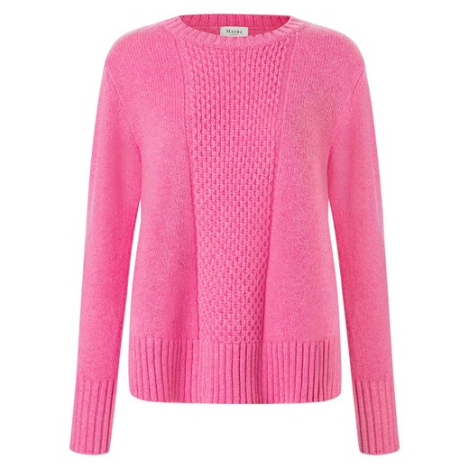Maerz Muenchen Wełniany sweter w kolorze różowym ze sklepu Limango Polska w kategorii Swetry damskie - zdjęcie 187717224