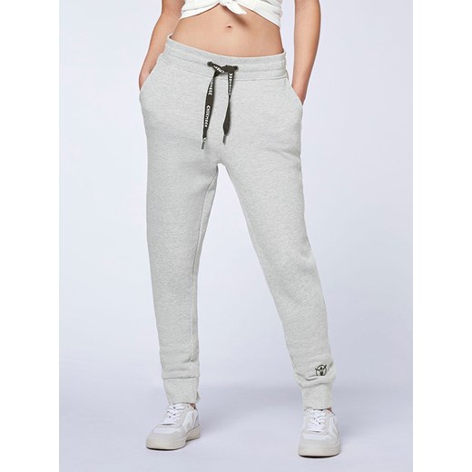 Chiemsee Spodnie dresowe w kolorze szarym ze sklepu Limango Polska w kategorii Spodnie damskie - zdjęcie 187717394