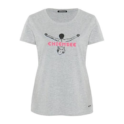 Chiemsee Koszulka &quot;Sera&quot; w kolorze szarym ze sklepu Limango Polska w kategorii Bluzki damskie - zdjęcie 187717423