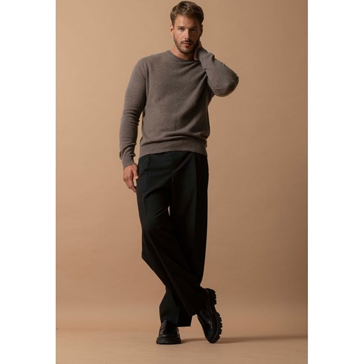 Perfect Cashmere Kaszmirowy sweter w kolorze brązowym ze sklepu Limango Polska w kategorii Swetry męskie - zdjęcie 187718454