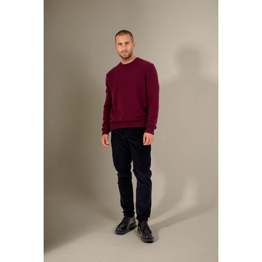 Perfect Cashmere Kaszmirowy sweter &quot;Blake&quot; w kolorze jagodowym Perfect Cashmere M promocyjna cena Limango Polska