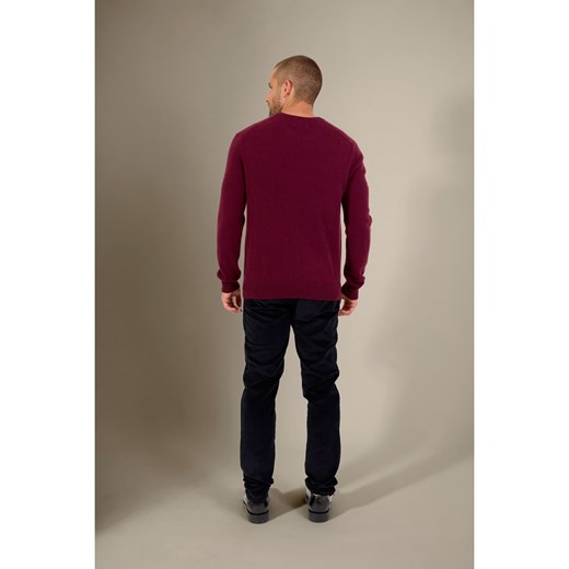 Perfect Cashmere Kaszmirowy sweter &quot;Blake&quot; w kolorze jagodowym Perfect Cashmere XXL okazja Limango Polska