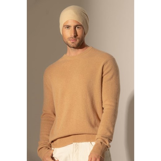 Perfect Cashmere Kaszmirowy sweter w kolorze beżowym Perfect Cashmere S Limango Polska wyprzedaż