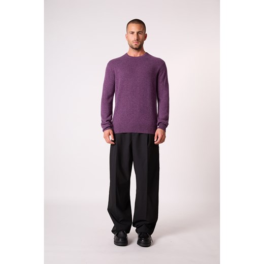 Perfect Cashmere Kaszmirowy sweter w kolorze fioletowym ze sklepu Limango Polska w kategorii Swetry męskie - zdjęcie 187718493