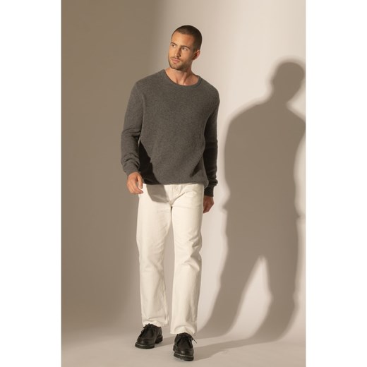 Perfect Cashmere Kaszmirowy sweter w kolorze antracytowym ze sklepu Limango Polska w kategorii Swetry męskie - zdjęcie 187718534