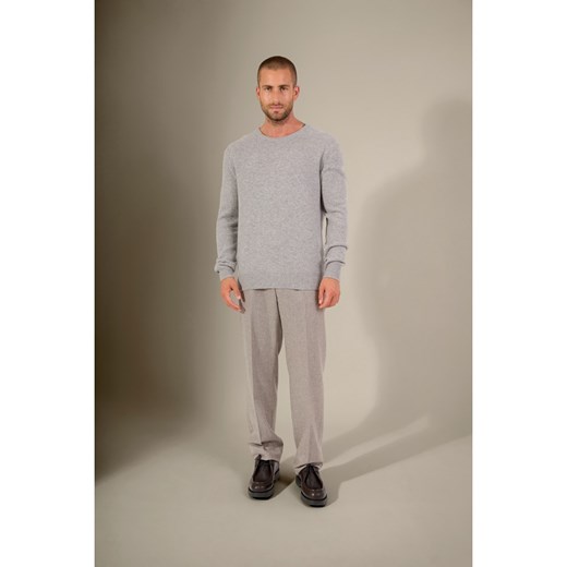 Perfect Cashmere Kaszmirowy sweter w kolorze szarym ze sklepu Limango Polska w kategorii Swetry męskie - zdjęcie 187718564