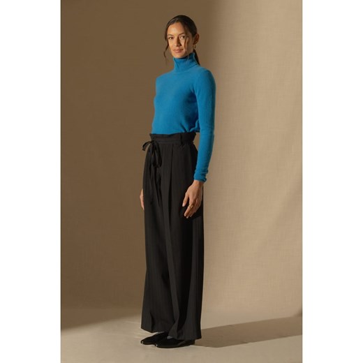 Perfect Cashmere Kaszmirowy golf w kolorze niebieskim ze sklepu Limango Polska w kategorii Swetry damskie - zdjęcie 187718954