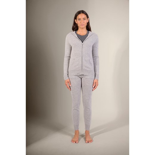 Perfect Cashmere Kaszmirowy kardigan w kolorze szarym ze sklepu Limango Polska w kategorii Swetry damskie - zdjęcie 187719054