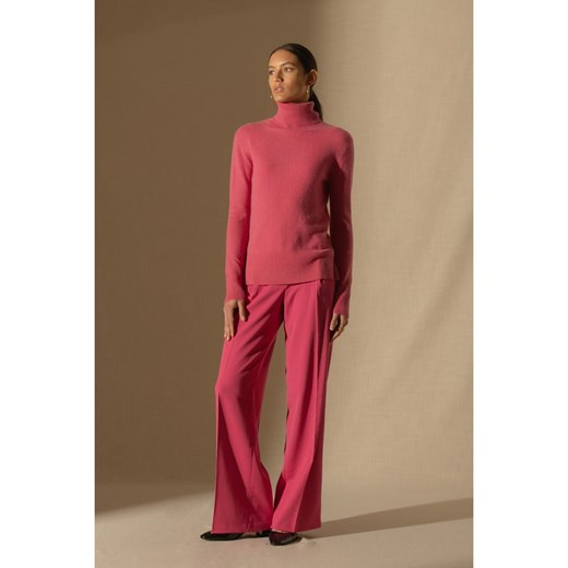 Perfect Cashmere Kaszmirowy golf w kolorze różowym ze sklepu Limango Polska w kategorii Swetry damskie - zdjęcie 187719530
