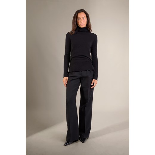 Perfect Cashmere Kaszmirowy golf w kolorze czarnym ze sklepu Limango Polska w kategorii Swetry damskie - zdjęcie 187719540
