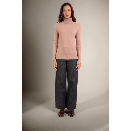 Perfect Cashmere Kaszmirowy golf w kolorze jasnoróżowym ze sklepu Limango Polska w kategorii Swetry damskie - zdjęcie 187719561