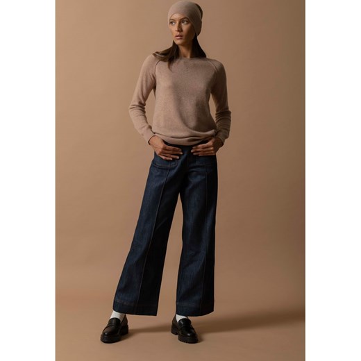 Perfect Cashmere Kaszmirowy sweter w kolorze beżowym ze sklepu Limango Polska w kategorii Swetry damskie - zdjęcie 187719681