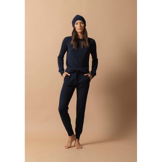 Perfect Cashmere Kaszmirowy sweter w kolorze granatowym ze sklepu Limango Polska w kategorii Swetry damskie - zdjęcie 187719690